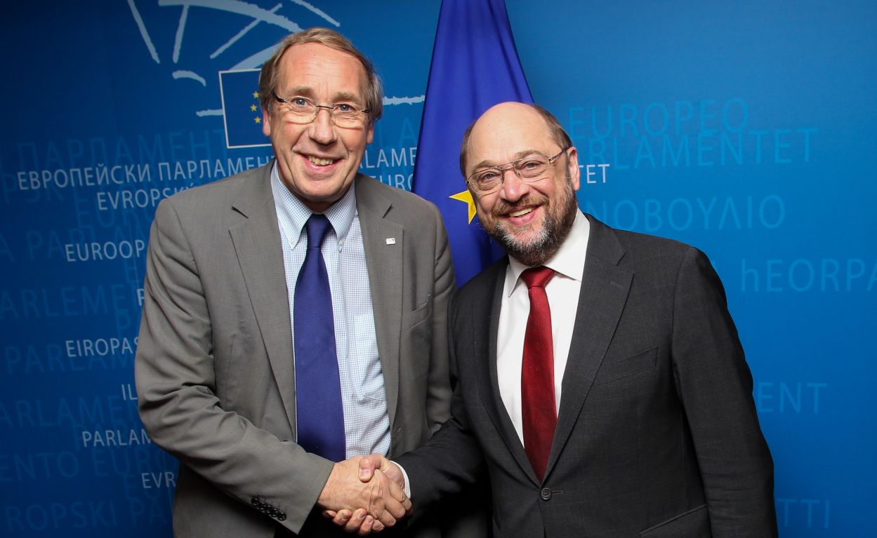 Norbert Neuser _Martin Schulz